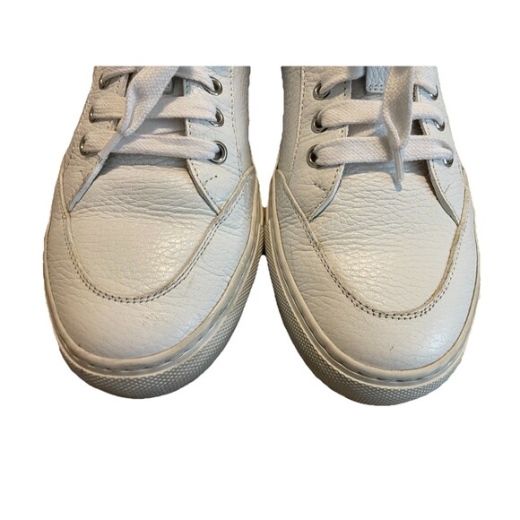 KOIO Primo High Top Leather Sneakers White Grey Suede EU 39 US 9 W 7.5 M - Picture 7 of 13